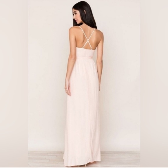 Yumi Kim wrap maxi in pink - Picture 2 of 9